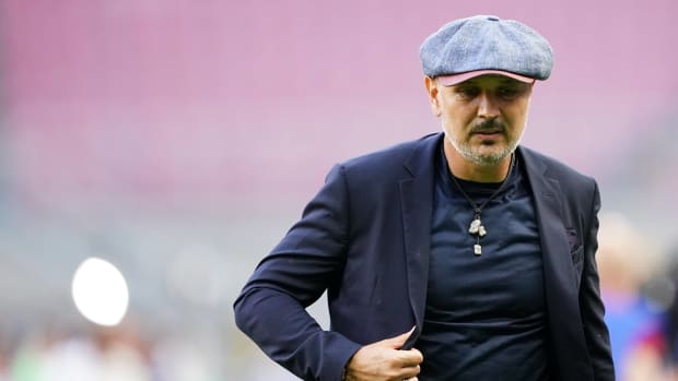 Sinisa Mihajlovic pictured in 2022